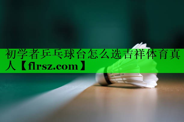 初学者乒乓球台怎么选吉祥体育真人