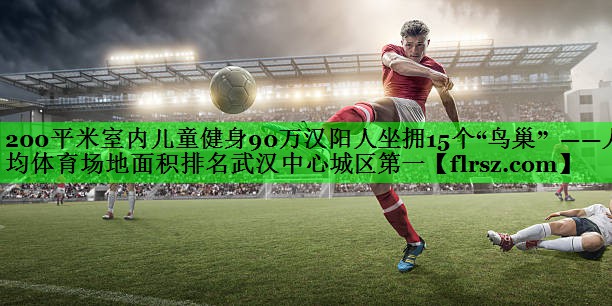 200平米室内儿童健身90万汉阳人坐拥15个“鸟巢”  ——人均体育场地面积排名武汉中心城区第一
